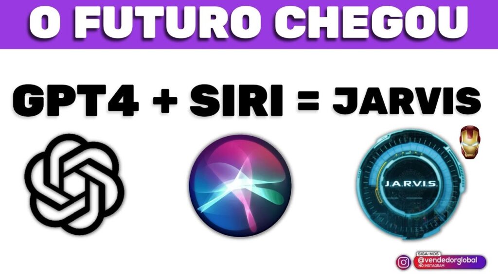 ELE CRIOU O JARVIS DA VIDA REAL [CHATGPT4 + SIRI]